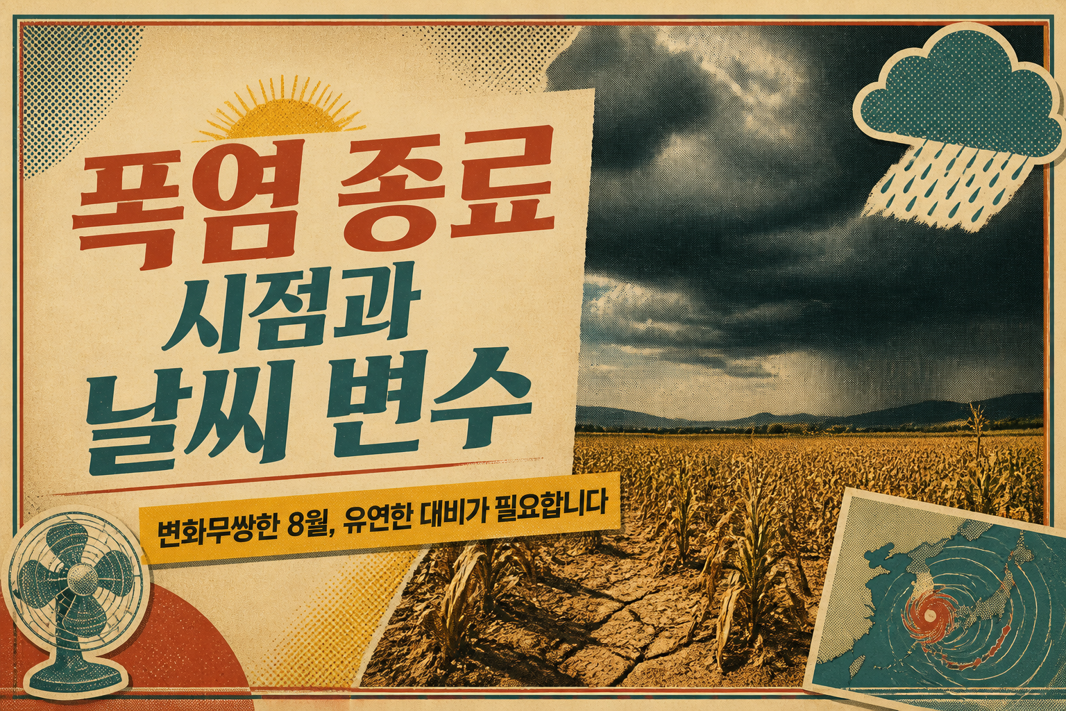폭염 종료 시점과 날씨 변수